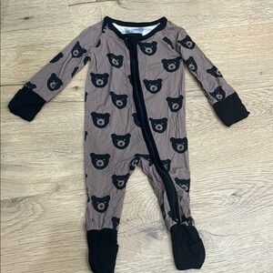 Little One Shop Brown Bear Bamboo Sleeper